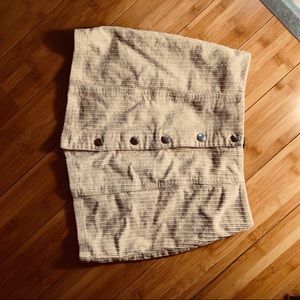 Corduroy skirt
